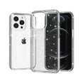 thumbnail image 1 of SaniMore for iPhone 14 Pro 6.1" Lightweight Glitter Case, Rugged Clear PC Back [Not Yellowing Technology] Full Body Protective Case for iPhone 14 Pro Women Ladies Girls, White, 1 of 7