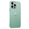 thumbnail image 1 of SaniMore for iPhone 14 Pro 6.1" Ultra-Thin Translucent Frosted Case, Rugged PC Back [Not Yellowing Technology] Full Body Protective Case for iPhone 14 Pro Women Men, Green, 1 of 7
