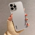 thumbnail image 1 of SaniMore for iPhone 14 Pro Case, Shock Absorption Bumper Rear Camera Protection Rugged PC Ultra-Slim & Lightweight Heavy Duty Full Body Protective Cover for Samsung S22 Ultra, Silver, 1 of 8
