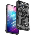thumbnail image 1 of SaniMore for iPhone 14 Pro Max 6.7" Magnetic Case, Rugged PC Back Case with Car Mount & Kickstand Heavy Duty Full Body Protective Case for 14 Pro Max Men Boys, Armygreen, 1 of 7