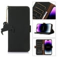 thumbnail image 1 of SaniMore for iPhone 14 Pro Max 6.7" Magnetic Flip Wallet Case, PU Leather Case with Card Slot & Multi-Angle Kickstand Shockproof Protective Case for iPhone 14 Pro Max Women Men, PBlack, 1 of 7