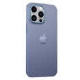 thumbnail image 1 of SaniMore for iPhone 14 Pro Max 6.7" Ultra-Thin Translucent Frosted Case, Rugged PC Back [Not Yellowing Technology] Full Body Protective Case for iPhone 14 Pro Max Women Men, Blue, 1 of 7
