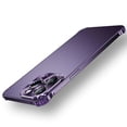 thumbnail image 1 of SaniMore for iPhone 14 Pro Max Case, Metal Backplane Framless Design Drop Resistant Slim Fit Anti-greasy Anti-Fingerprint Shockproof Lightweight Skin-feel Shell for iPhone 14 Pro Max, Purple, 1 of 9