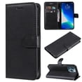 thumbnail image 1 of SaniMore for iPhone 14 Pro Max Case, with RFID Blocking [2 Card Slots] PU Leather Cover with Detachable Hand Strap Flip Kickstand Magnetic Wallet Cover for iPhone 14 Pro Max, Black, 1 of 9