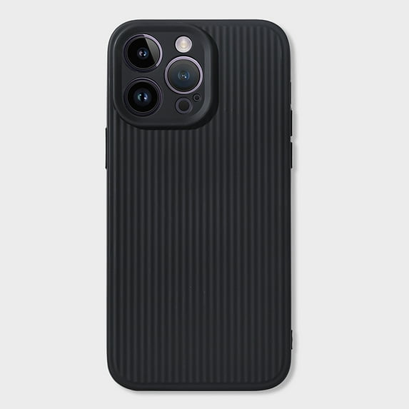 SaniMore for iPhone 14 Pro Max Case, Silky-Soft Touch Full-Body Protective Phone Cover, Shockproof Camera Protection, Soft Anti-Scratch Anti-slip Microfiber Lining Inside, Black