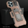 thumbnail image 1 of SaniMore for iPhone 14 Pro Max Multi-Functional Magnetic Case, Rugged PC Back with Car Mount & 360° Rotating Kickstand Military Grade Shockproof Protective Case for iPhone 14 Pro Max, Pink, 1 of 8