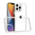 thumbnail image 1 of SaniMore for iPhone 14 Pro Max Ultra-Thin Case, High Quality Transparent Tempered Glass Back Anti-Scratch Heavy Duty Full Body Protective Case for iPhone 14 Pro Max Women Men, Clear, 1 of 7