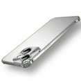 thumbnail image 1 of SaniMore for iPhone 15 (6.1" 2023) Case, Metal Backplane Framless Design Drop Resistant Slim Fit Anti-greasy Anti-Fingerprint Shockproof Lightweight Skin-feel Shell for iPhone 15, Gray, 1 of 9