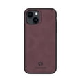 thumbnail image 1 of SaniMore for iPhone 15 (6.1" 2023) Case, PU Leather Skin Shockproof TPU Soft Wear-resistant Magnetic Car Mount Anti-scratch Anti-Drop Slim Cover,Winered, 1 of 9