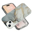 thumbnail image 1 of SaniMore for iPhone 15 Plus Case, Shockproof TPU Stylish Marble Pattern for Girls Women Drop Resistant Slim Fit for iPhone 15 Plus Lightweight Protective Anti-scratch Shell - Gray Marble, 1 of 6