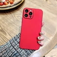 thumbnail image 1 of SaniMore for iPhone 15 Pro 6.1" 2023 Csae, Ultra-thin Lightweight Case with Frosted Skin Rugged Wear-resistant PC Backplane Drop-proof Lens All-inlusive Case for iPhone 15 Pro, Red, 1 of 8