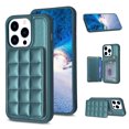 thumbnail image 1 of SaniMore for iPhone 15 Pro Max (6.7" 2023) Case, Flip PU Leather Diamond-Shaped with Built-in Card Slots, Kickstand and Shockproof Anti-drop Phone Case for iPhone 15 Pro Max Wallet Shell, Green, 1 of 8