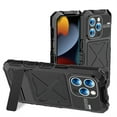 thumbnail image 1 of SaniMore for iPhone 15 Pro Max 6.7" 2023 Case, Heavy Duty Protective 3-layer with Wireless Charing Hidden Kickstand Military-grade Anti-drop Shockproof Rugged Cover for iPhone 15 Pro Max 2023,  Black, 1 of 10