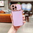 thumbnail image 1 of SaniMore for iPhone 15 Pro Max Case, Electroplated Wave Bumper Design Camera Large Window (with Lens Film) Full Protection Stylish Slim Lightweight Anti-drop for Girls Women,Purple, 1 of 12