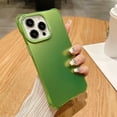 thumbnail image 1 of SaniMore for iPhone 15 Pro Max Case, IMD Shockproof Corners Stylish Laser Clear Design Slim Fit Lightweight Shockproof Resistant Anti-fall Soft Silicone  Shell for iPhone 15 Pro Max, Green, 1 of 7
