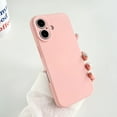 thumbnail image 1 of SaniMore for iPhone 16 Plus Case, Silicone Phone Cover [Military Grade Drop Protection] [Anti-Scratch Microfiber Lining] Silicone Ultra Slim Shockproof for iPhone 16 Plus, Pink, 1 of 11