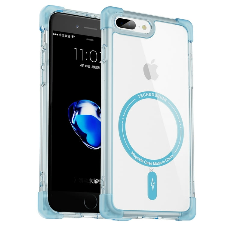 SaniMore for iPhone Plus/7 Plus Magnetic Case, [Wireless