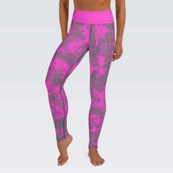 Sania Marie Crazy Love High-Waist Graphic Leggings, UPF 50+, Unisex