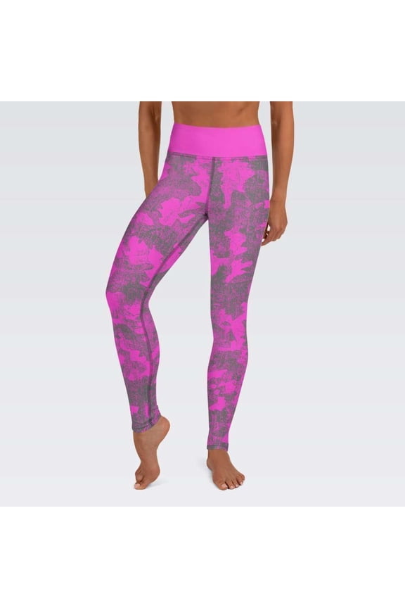 Crazy Love High-Waist Graphic Leggings, UPF 50+, Unisex