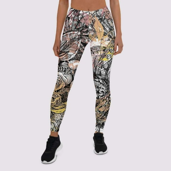Sania Marie In Love Mid-Rise Graphic Leggings, X-Small