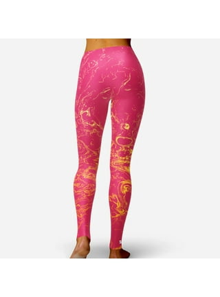 Calia by Carrie Underwood Essentials Stay the Path Pink Scalloped Leggings  Sz XL - $40 - From Heidi