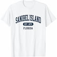 thumbnail image 1 of Sanibel Island Est 1974 FL Florida Retro Men Women Souvenir T-Shirt, 1 of 2