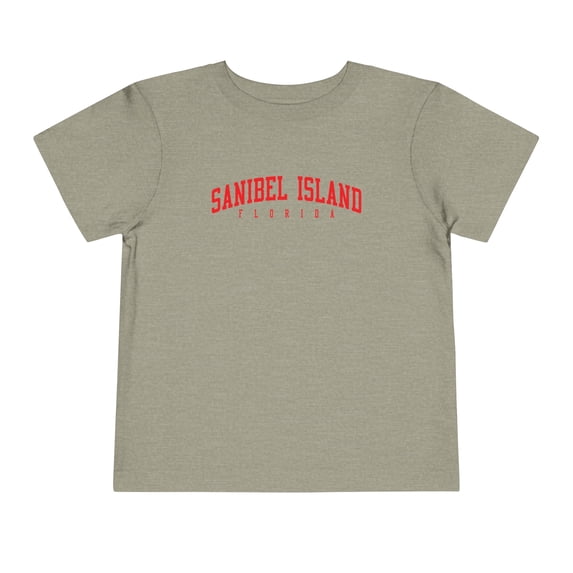 Sanibel Island Florida Toddler Shirt Gifts Boy Girl Size 2T-5T