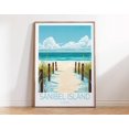 thumbnail image 1 of Sanibel Island Florida Travel Scenery Home Decor Wall Art, Unframed Canvas Size 24x36, 1 of 4