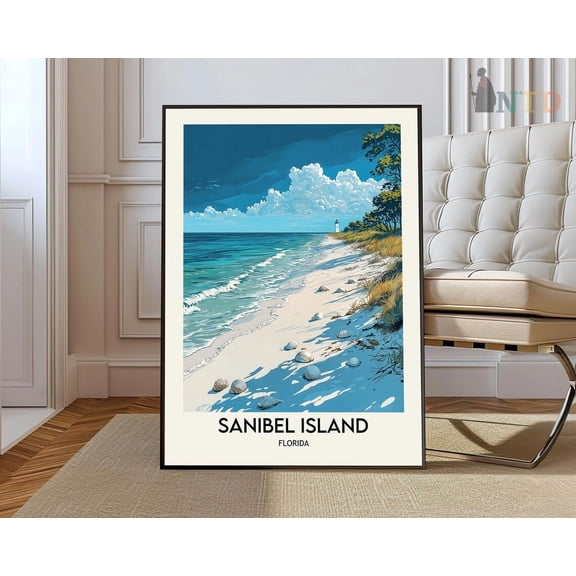 Sanibel Island Print, Sanibel Island Wall Art, Sanibel Island Poster, Sanibel Island Photo, Sanibel Island Decor, Sanibel Island Florida Wall Art, Modern Wall Decor, 12x18 UNFRAMED