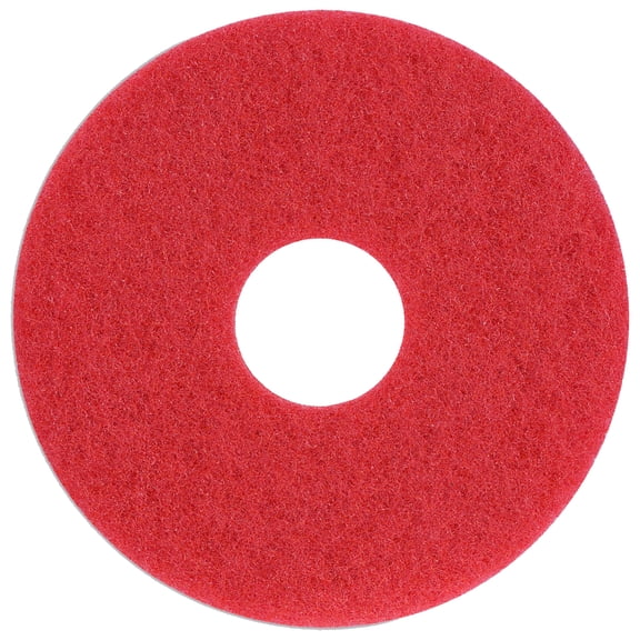 Sanico MVP Lead Off Premium Red Buff 10" Floor Pad (Box of 5)
