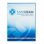 Saniderm Tattoo Aftercare Bandage, Heal Your Tattoo Faster, 25 Sheets (6in x 8in)