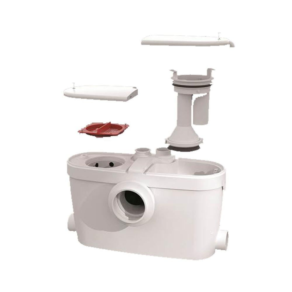 Saniaccess 3 White Full Bath Macerator Pump