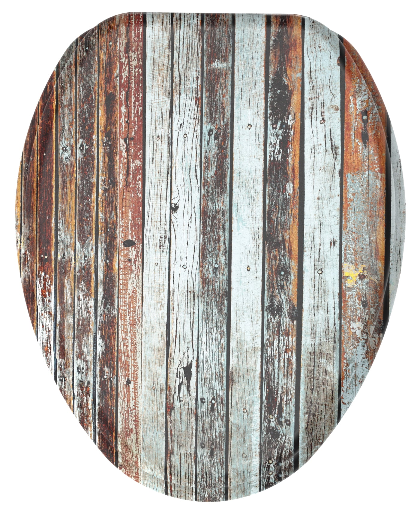 Sanilo Soft Close Toilet Seat ELONGATED, Quiet and Slow Close Lid and Seat, Strong Bumpers and Hinges, Antique