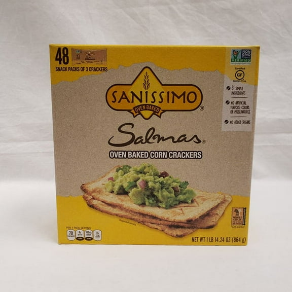 Sanissimo Oven Baked Corn Cracker 48ct