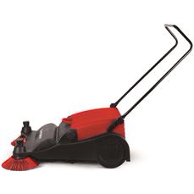 Sanitaire Manual Push Sweeper, Indoor/Outdoor, 32''