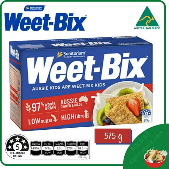 Sanitarium Weet-Bix Australia's No.1 Original Breakfast Cereal, Goodness and energy of wholegrain wheat ...