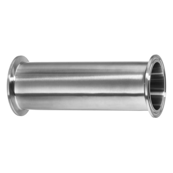 Sanitary Fitting - 304 Stainless Steel - Quick-Clamp - Spool - 18" Long - 1/2" Tube OD