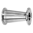 thumbnail image 1 of Sanitary Fitting - 316 Stainless Steel - Quick-Clamp - Concentric Reducer - 1-1/2" x 1" Tube OD, 1 of 1
