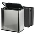 thumbnail image 1 of Sanitary Napkin Disposal Receptacle, Tampon Disposal Bin -Wall Mounted Trash Can for Bathroom with Removable Container for Improved Hygiene. Easy Mount to Any Wall/Partition. Includes No-Drill Option, 1 of 8