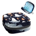 thumbnail image 1 of Sanitary Napkin Pouch: Small Bag for Period Supplies and Makeup Brushes, 1 of 6