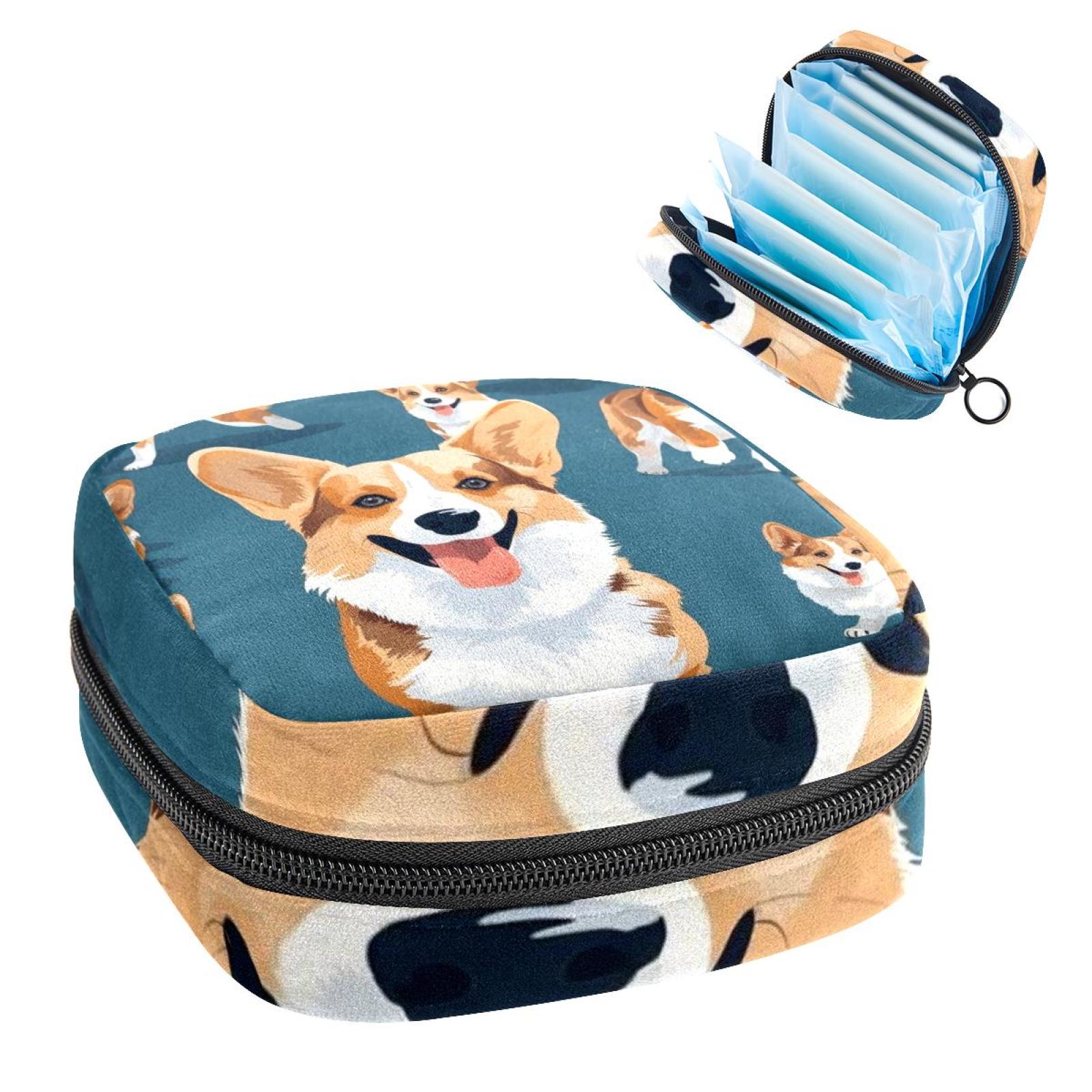 Sanitary Napkin Storage Bag, Menstrual Cup Pouch Tampon bag, Period