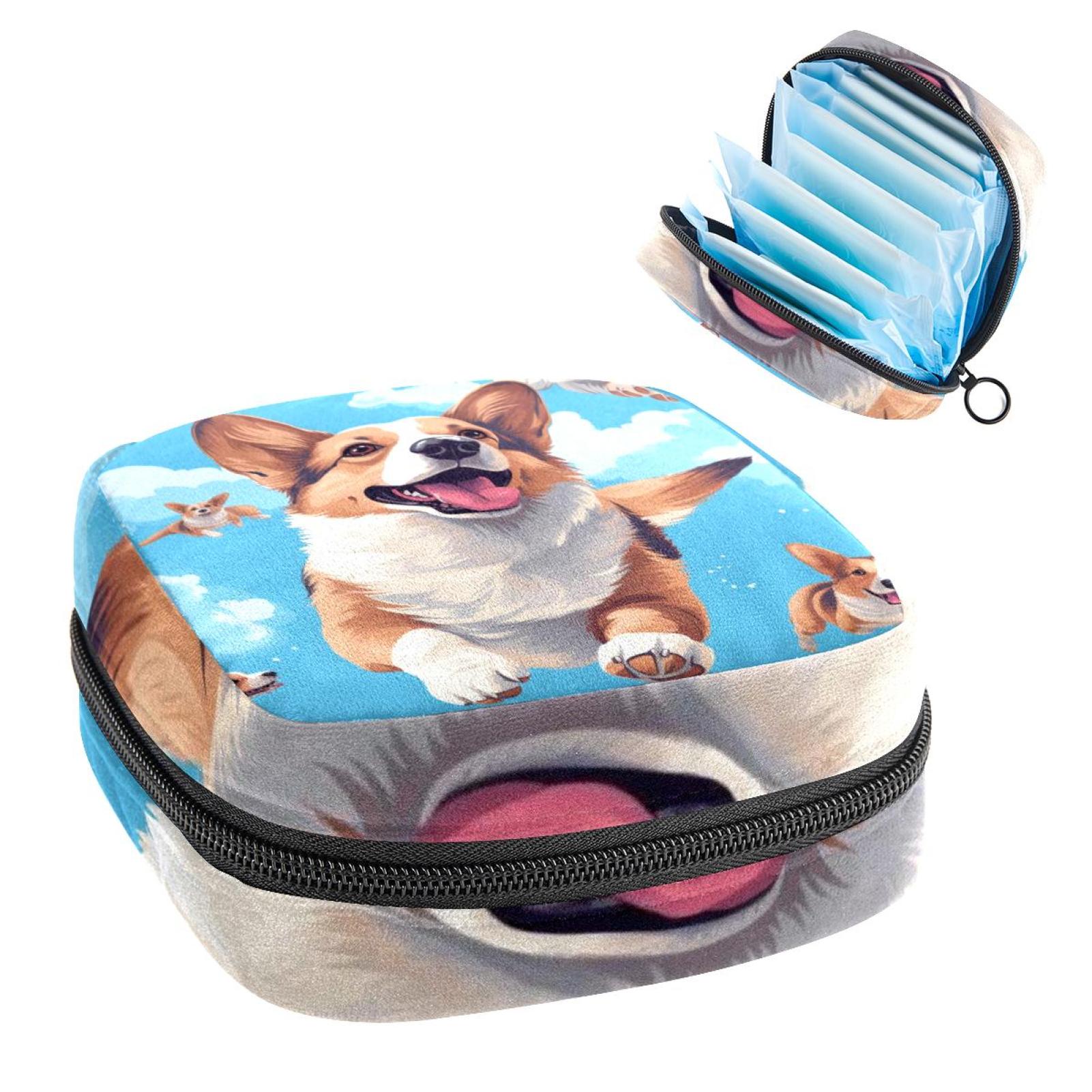 Sanitary Napkin Storage Bag, Menstrual Cup Pouch Tampon bag, Period