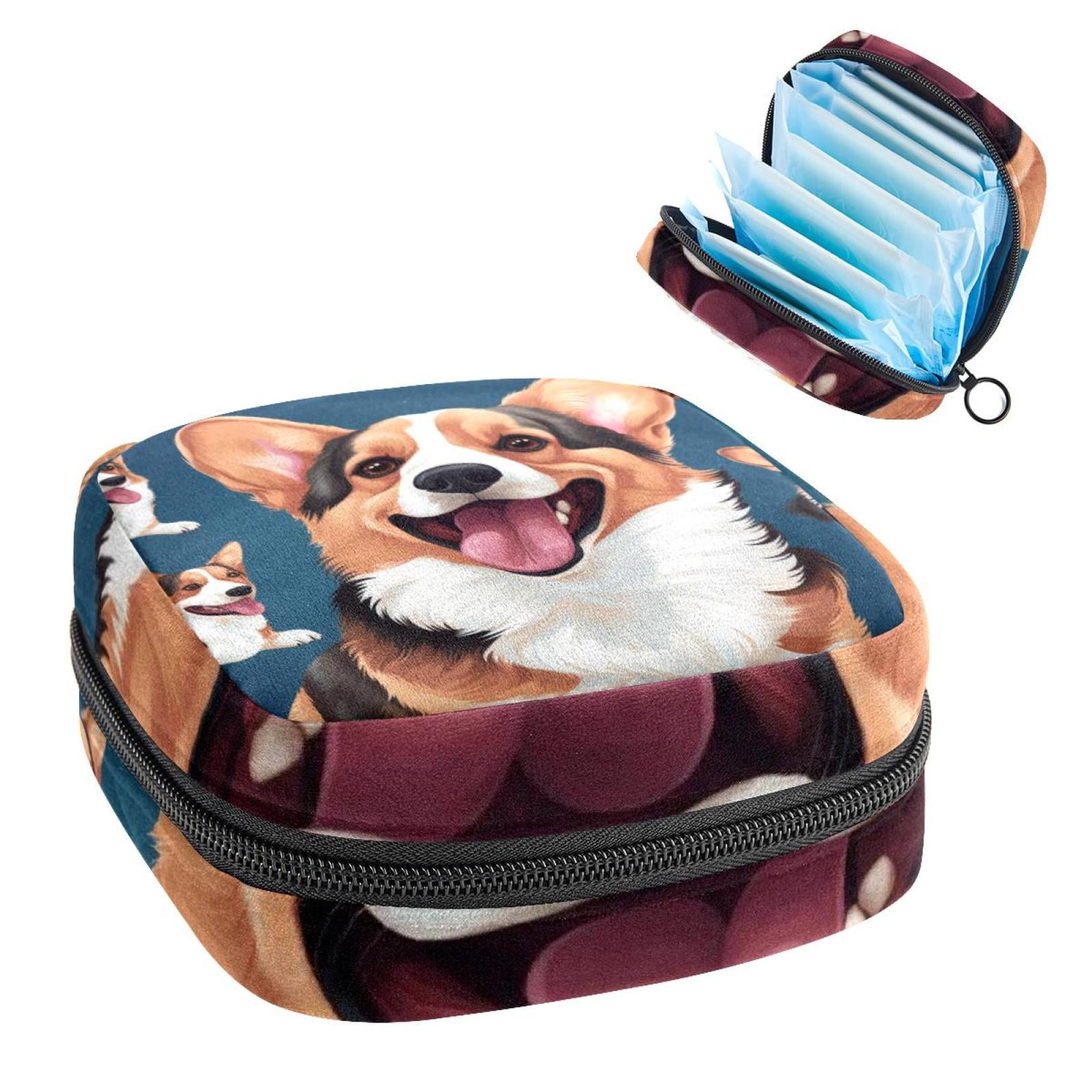 Sanitary Napkin Storage Bag, Menstrual Cup Pouch Tampon bag, Period