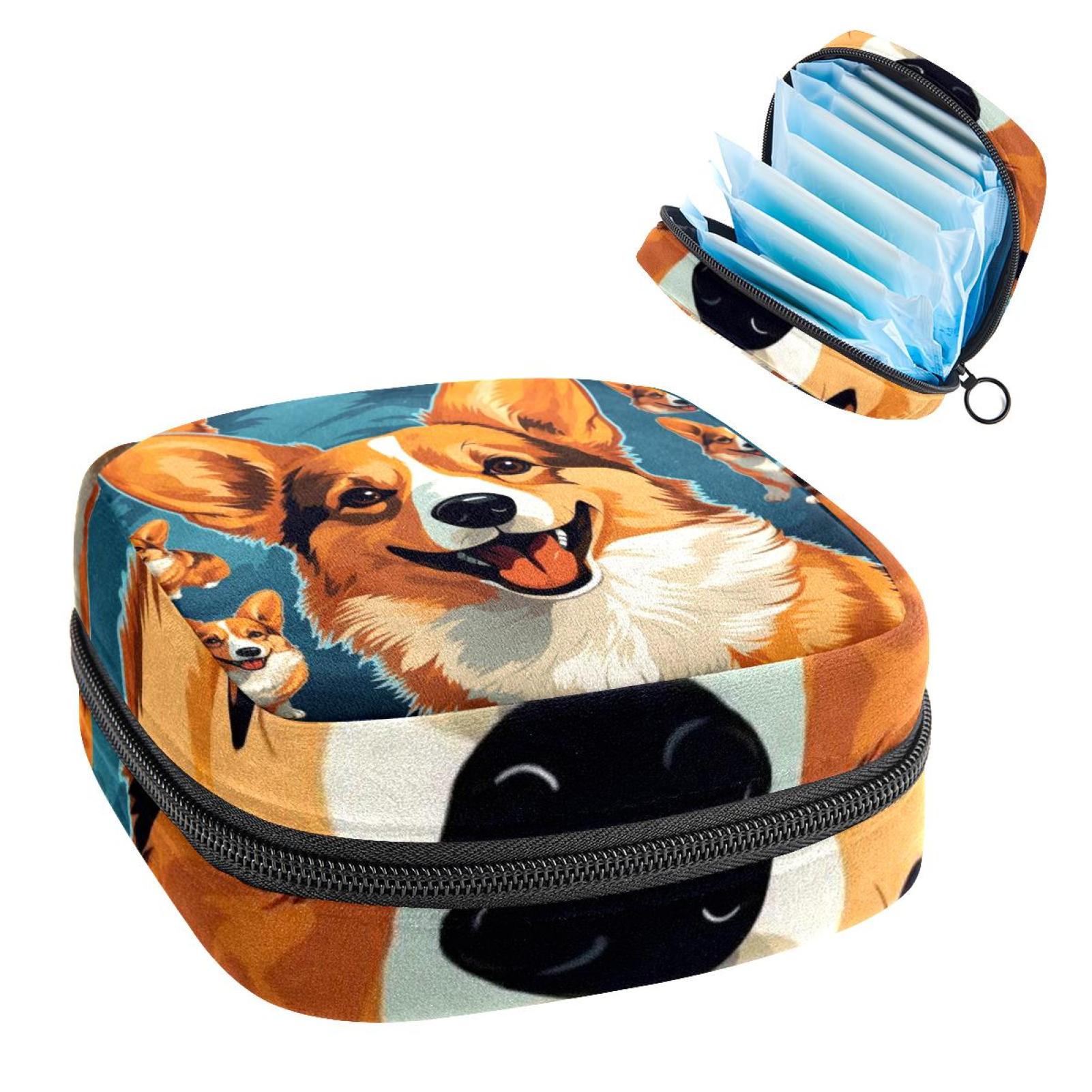 Sanitary Napkin Storage Bag, Menstrual Cup Pouch Tampon bag, Period