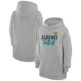thumbnail image 1 of Women's G-III 4Her by Carl Banks  Heather Gray Jacksonville Jaguars Graphic Fleece Pullover Hoodie, 1 of 3