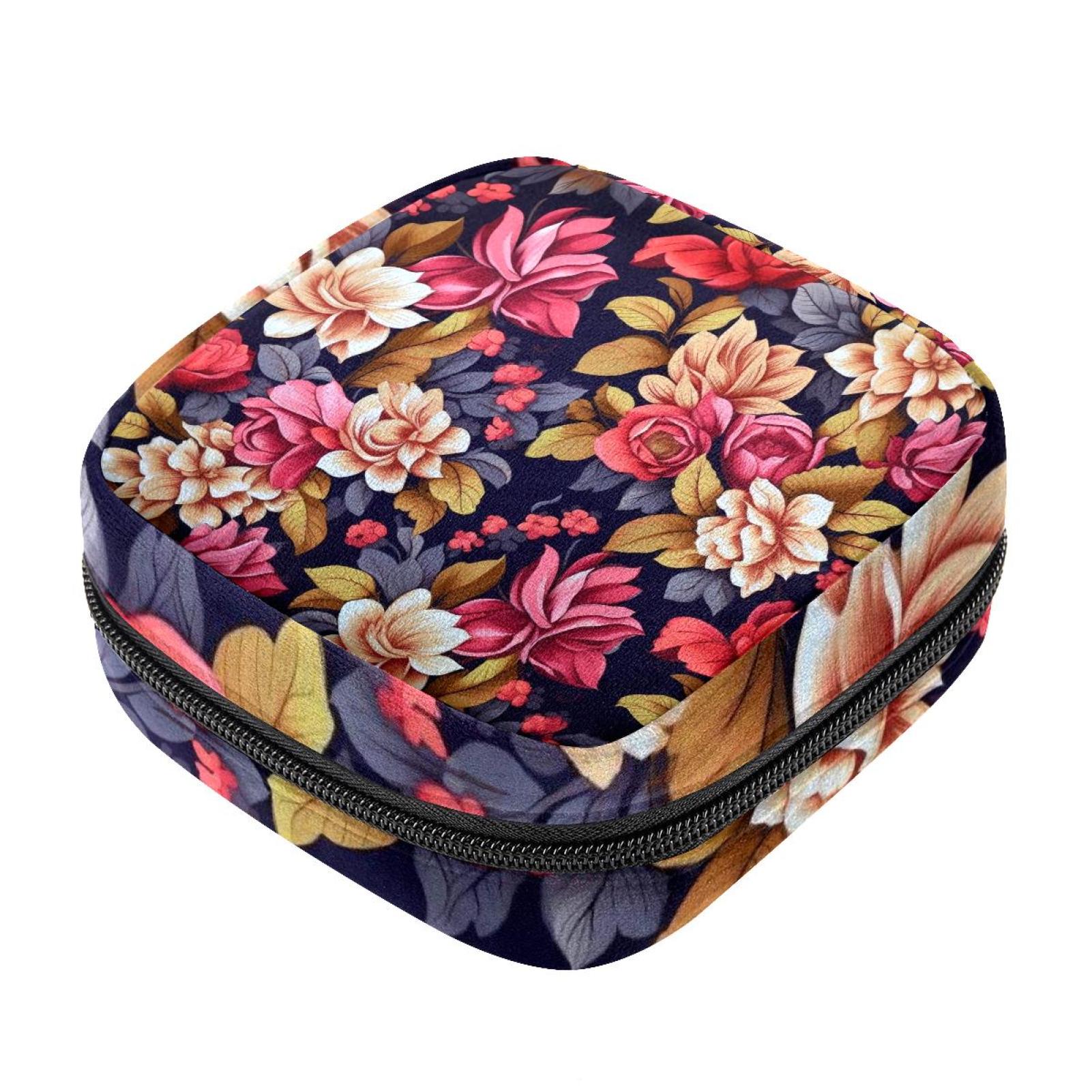 Sanitary Napkin Storage Bag for Feminine Pads, First Period Kit for