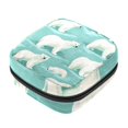 Sanitary Napkin Storage Bag for Feminine Pads, First Period Kit for