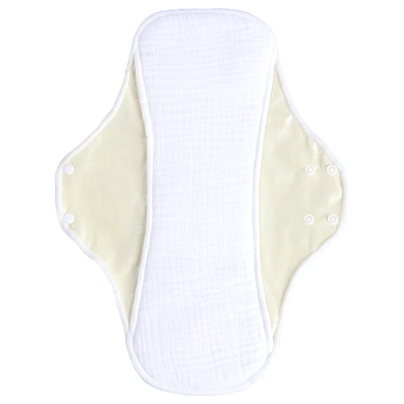 Sanitary Napkin Washable Quick Dry Layer Breathable Cotton Absorbent Menstrual Pad Underwear Liner for Active Women