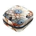 Sanitary Pads Bags, Petals Flowers Menstrual Cup Pouch Nursing Pad