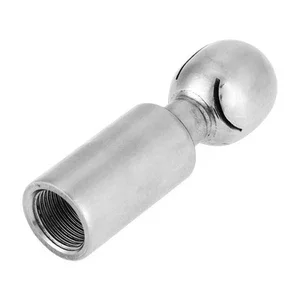 Sanitary Stainless Steel Rotary Spray Ball For Cip Tank Cleaning 3/8 Inch